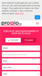 Mobile Screenshot of immoproxio.be